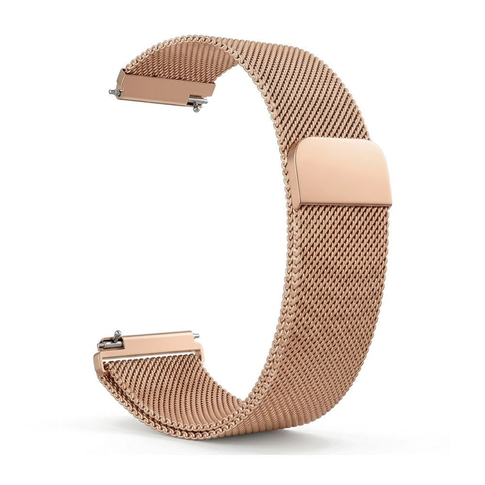 Malla Metálica Rosa Gold 18mm - Compatible Magno Titan